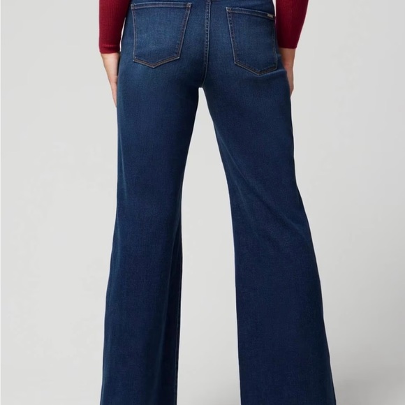 White House’s Black Market wide leg jeans. Size 2. Barely worn. - Picture 2 of 6